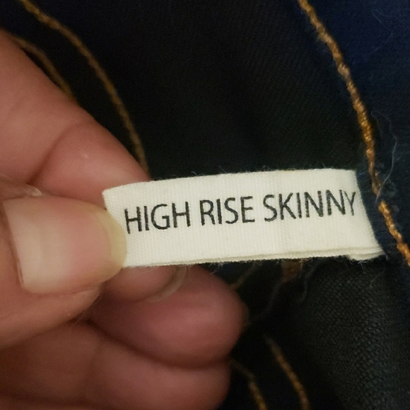 rag & bone Dark Indigo Skinny Jeans - Picture 7 of 7